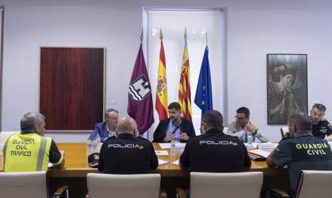 Reuni&oacute;n de la Junta Local de Seguridad.