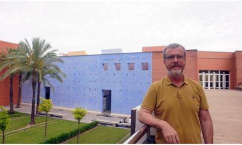 Josep &Agrave;ngel Mas, en el Campus.