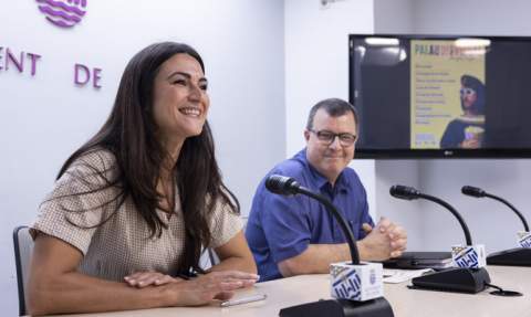 Balbina Sendra i Joan Fuster. Balbina Sendra i Joan Fuster.