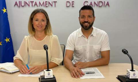 Aina Borred&agrave; y Vicent Gregori.