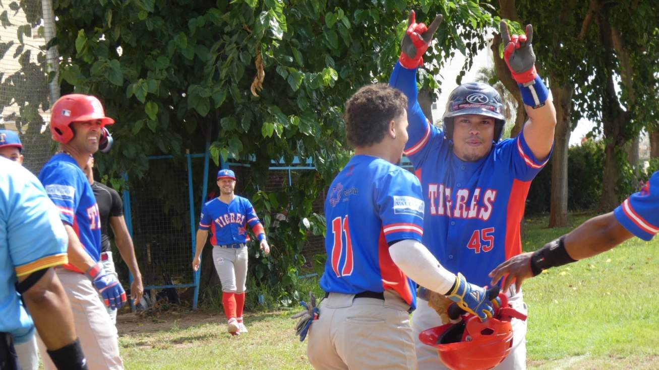 Seis victorias consecutivas de Tigres de Gandia en el Nacional de béisbol 2026