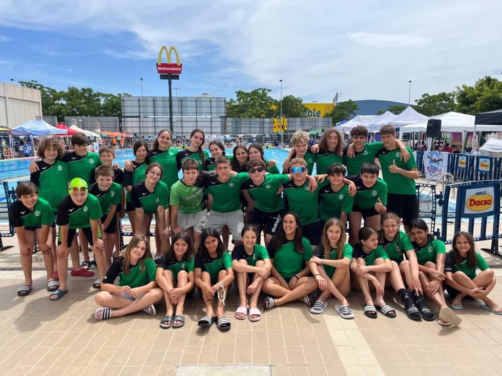 El Natació i Esports Gandia aconsegueix sis medalles i diverses marques destacades en el XIV Trofeu Delfín