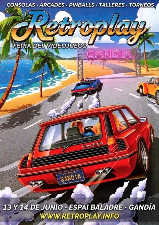 Gandia acollirà Retroplay 2026, una cita dedicada al videojoc clàssic