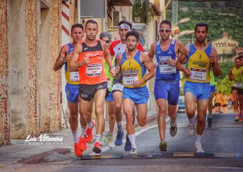 En carrera. / Foto: Luis Villaca&ntilde;as.