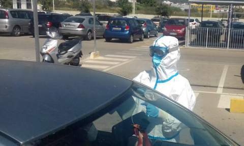 Pruebas en el hospital de Gandia.