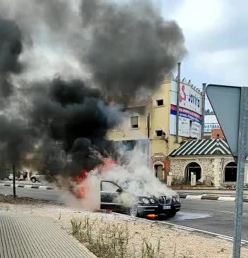 Incendio del veh&iacute;culo.