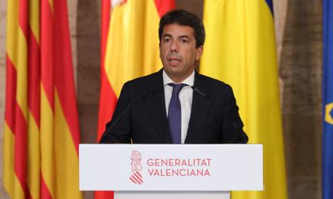 El presidente del Consell, Carlos Mazón. El presidente del Consell, Carlos Mazón.