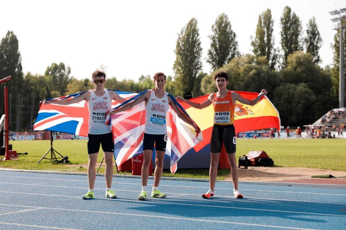 Álex Sangil (CA Safor Teika) fa història amb un bronze europeu en la categoria juvenil en els 1.500 metres llisos