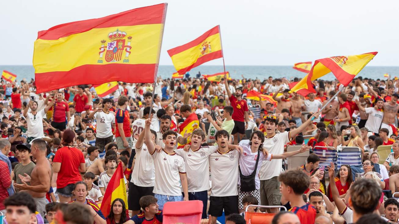 El campionat del Món de la selecció espanyola també es celebra massivament a Gandia
