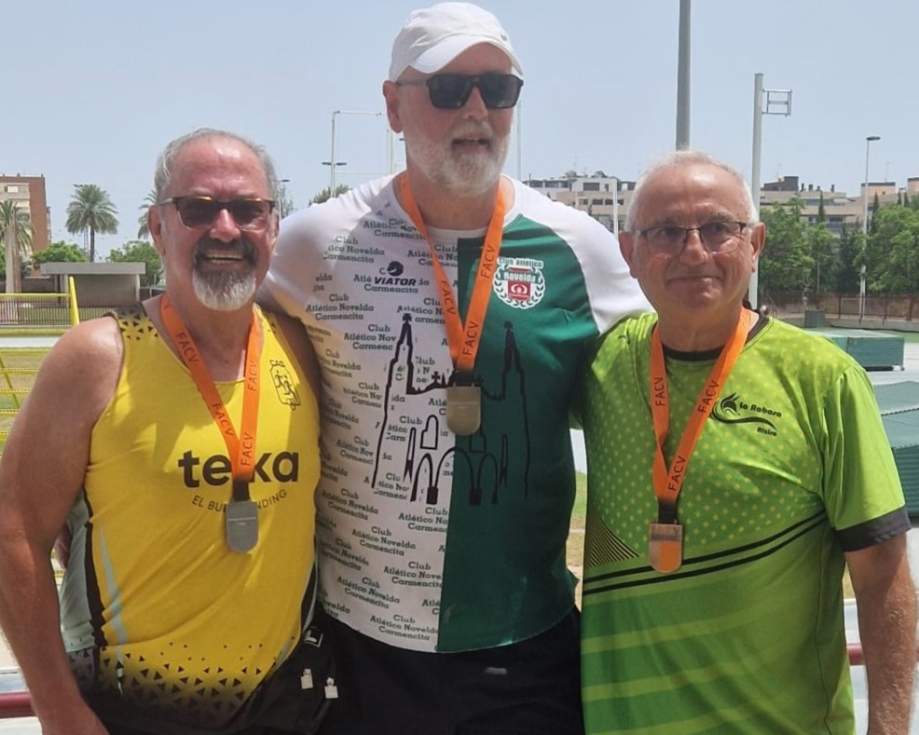 Genaro Rey aconsegueix l'or en el Campionat Autonòmic de Pentatló de Llançaments Màster