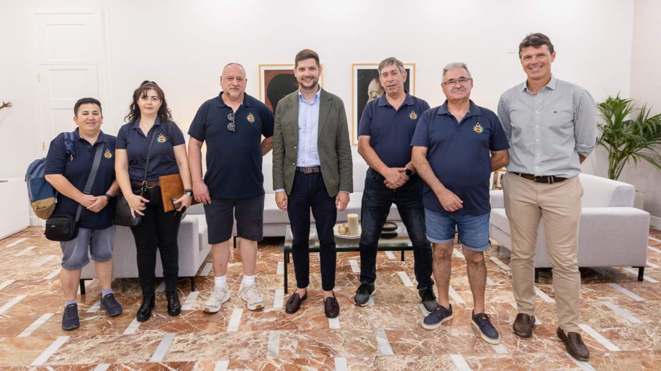 Recepció oficial de l'Ajuntament al Club de Tir Olímpic Gandia
