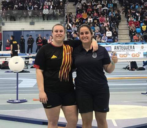 Ainhoa Martínez y Judit Prats.