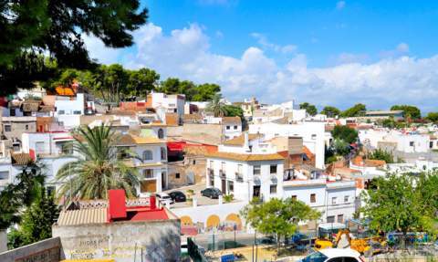 Barrio del Pinet, Oliva. / Foto: Vicent Just.