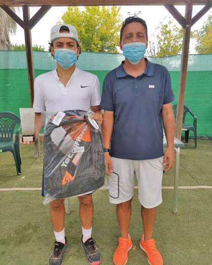 Paco Martí, campeón cadete.
