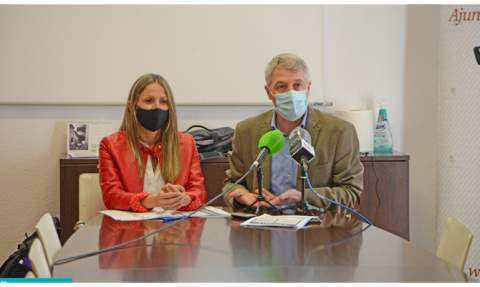 Ana Morell y David González, el pasado mes de abril. Ana Morell y David González, el pasado mes de abril.