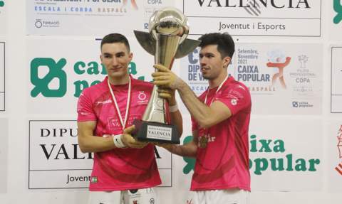 Iván y Seve, campeones de 2021. Iván y Seve, campeones de 2021.