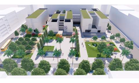 Figuración virtual del proyecto. Figuración virtual del proyecto.