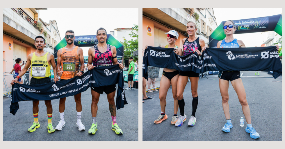 Maria Isabel Ferrer i Ausias Sansebastián guanyadors de la XVII Volta Cross a Barx