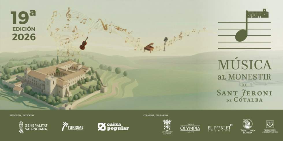 Concierto de Meraki mañana en el Monasterio de Sant Jeroni de Cotalba
