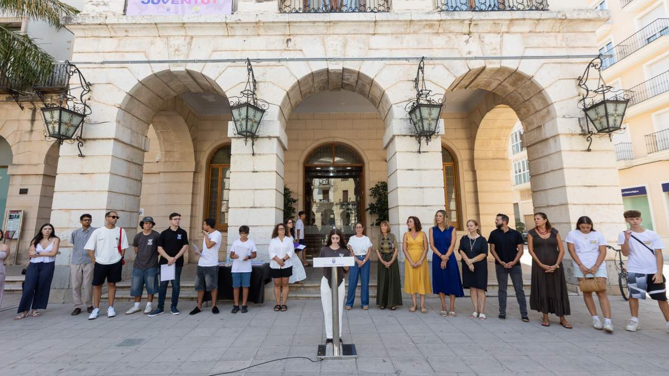 Gandia reivindica una joventut protagonista i amb veu pròpia en el Dia Internacional de la Joventut