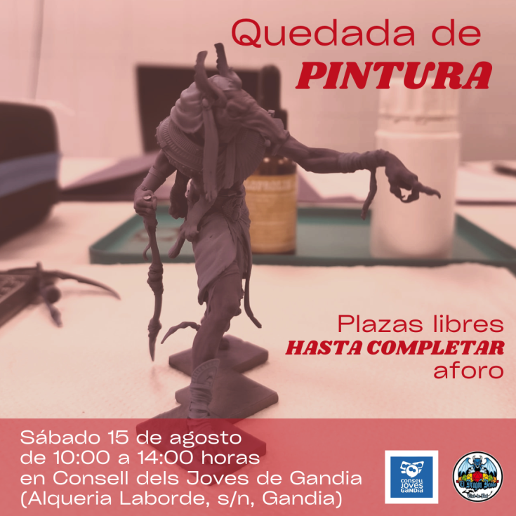 El Dragón Beodo organitza una jornada de pintura de miniatures oberta al públic