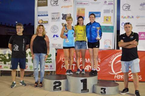 Mónica Mahiques, primera de Veteranas C en Miramar.