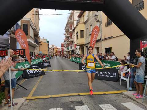 Llegada del ganador.