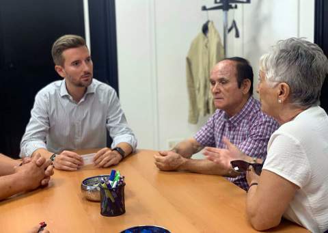Soler, reunido con los mayores.