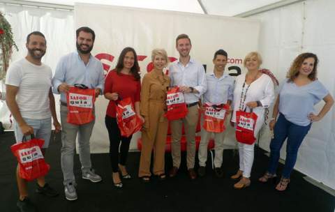 Visita de la comitiva del Partido Popular.