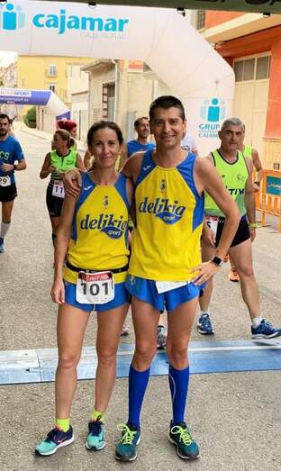 María Boscà y Tono Boscà en Llutxent.