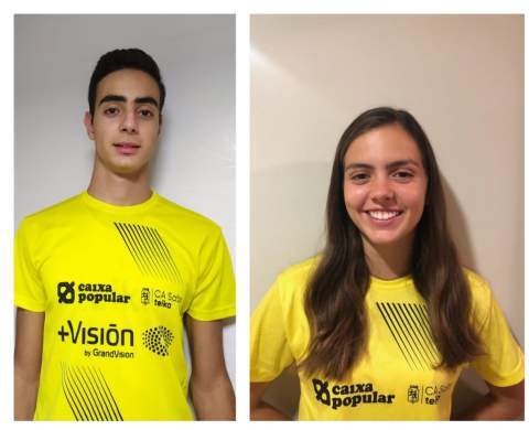 Mario Rico y Aina Olaso.