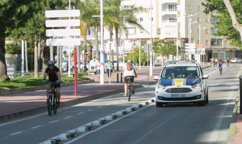 Avenida de la Pau, que será peatonal. Avenida de la Pau, que será peatonal.