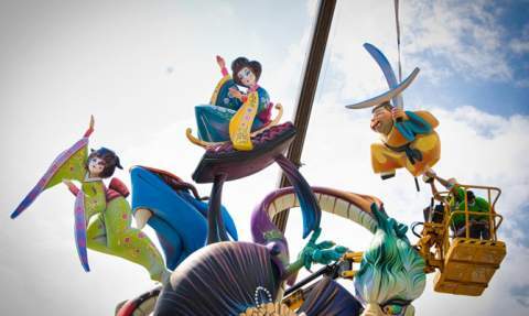 Plant&agrave; de la Falla Prado.