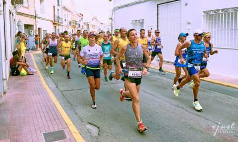Un momento de la carrera. Un momento de la carrera.