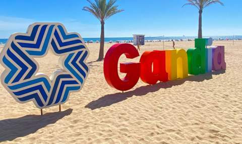 Playa de Gandia. Playa de Gandia.