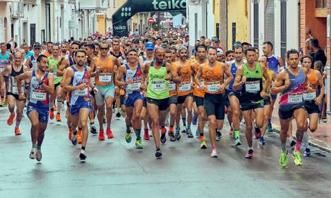 Un momento de la carrera. Un momento de la carrera.