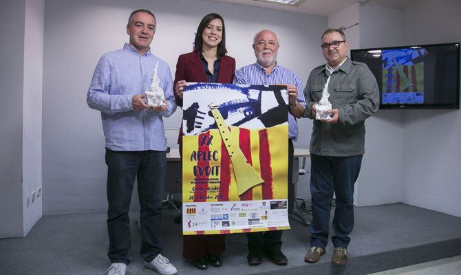 Presentació de l'Aplec en roda de premsa.