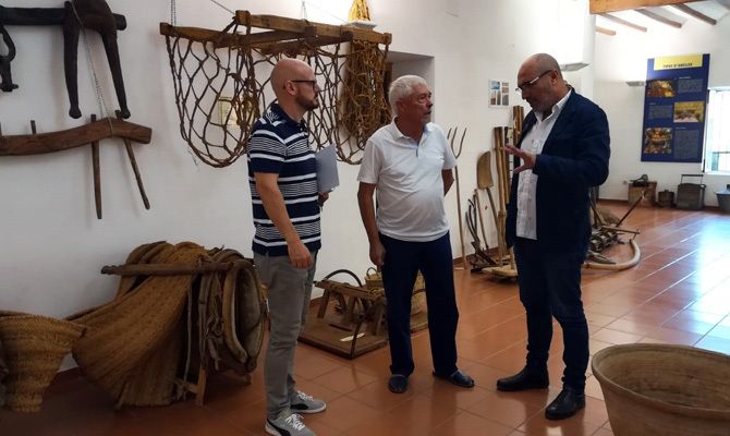 Rius en el Museu Etnològic de Ador.