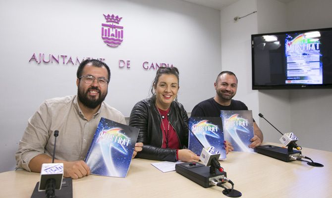 Presentació del Mostra't en roda de premsa.