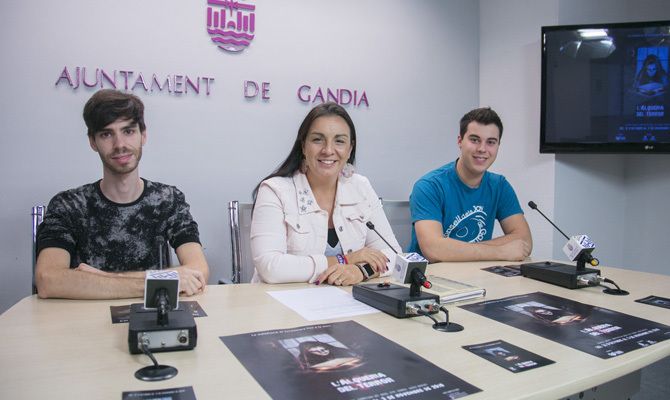 Presentació de l'Alqueria del Terror en roda de premsa.