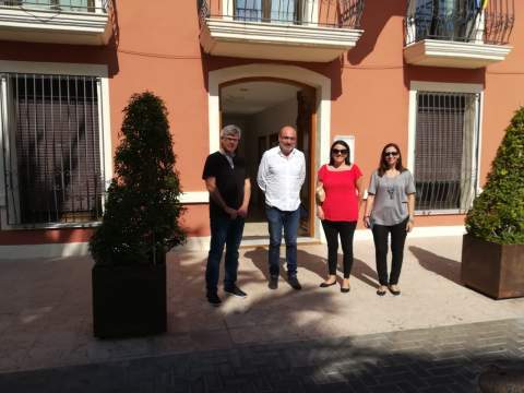 Visita a Palmera.