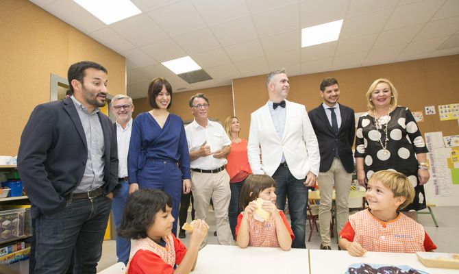 El Conseller Marza Conoce El Nuevo Ceip Cervantes Y El Ies Veles E Vents En Gandia Saforguia Com Guia Referente En La Safor