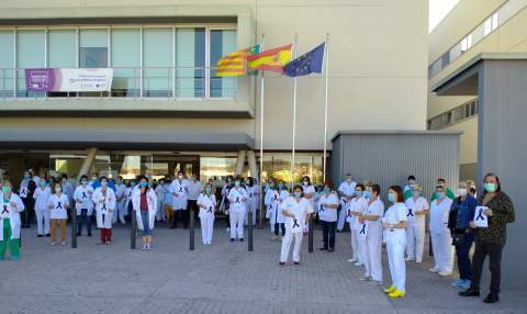 Concentración el viernes en el hospital de Gandia.