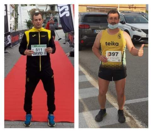 David Bona en Forna y Antonio Ortega en Carcaixent.