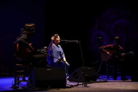 Actuació de Carmen Linares.