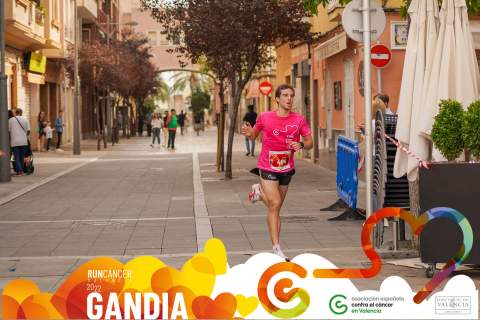 Vicente Bel&middot;l&aacute;n, tercero en la Run C&aacute;ncer de Gandia.