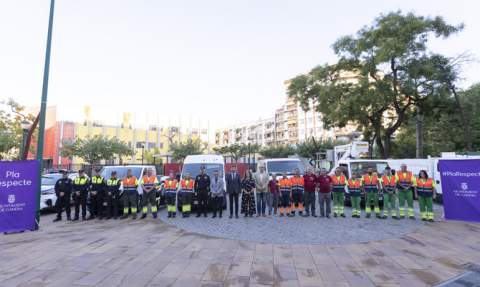 Presentaci&oacute;n de las brigadas de respuesta r&aacute;pida.