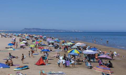 Playa de Gandia. Playa de Gandia.