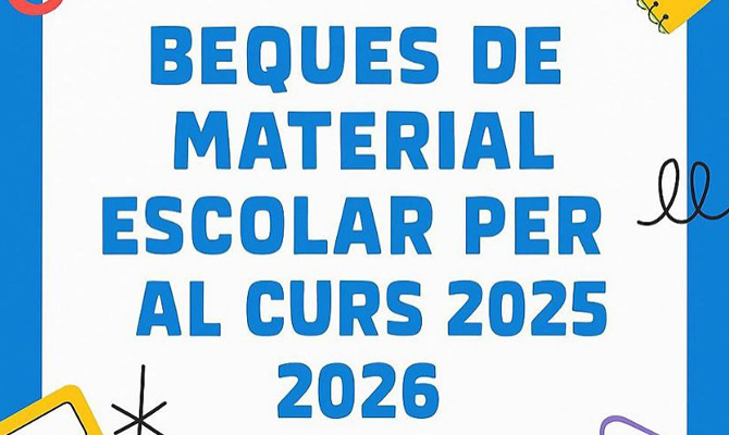 Daimús abre el plazo para solicitar la beca para material escolar ...