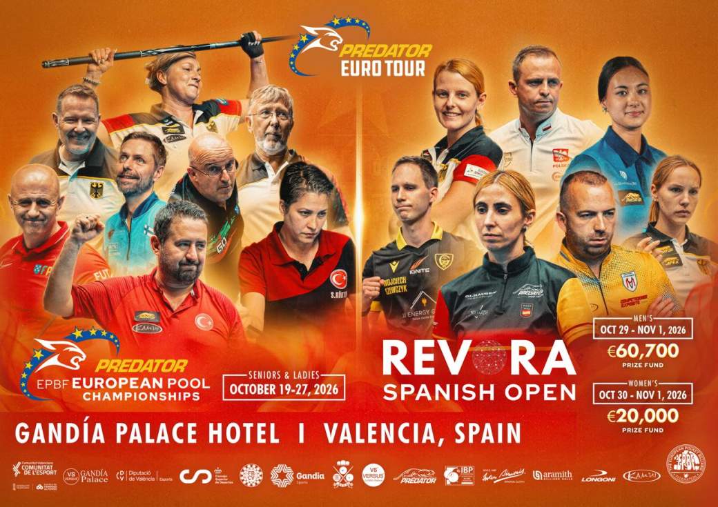 Gandia es converteix en seu del billar amb l’acollida de dos campionats internacionals